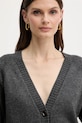 Silvian Heach cardigan din amestec de lână MATHIS gri GPA25234CD