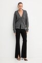 Silvian Heach cardigan din amestec de lână VALBUENA GPA25149CD gri ZW25