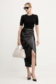 Silvian Heach tricou ATLAM GPA25040MA negru ZW25