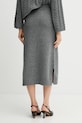Îmbrăcăminte Mos Mosh fustă de lână BRYNDIS 173230 gri