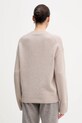 Odzież Marc O'Polo sweter z dodatkiem wełny 510609060235 beżowy