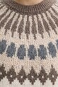 Marc O'Polo sweter z dodatkiem wełny 510610260225 beżowy