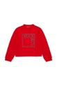 MAX&Co. sweter z dodatkiem wełny dziecięcy MAXK21F KNITWEAR MX0233 czerwony ZW25