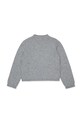 MAX&Co. sweter z dodatkiem wełny dziecięcy MAXK21F KNITWEAR MX0233 szary ZW25