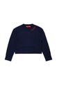 MAX&Co. sweter z wełną dziecięcy MAXK18F KNITWEAR średniej grubości granatowy MX0251