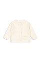 Fanga Fontana kardigan niemowlęcy VENTI POINTELLE CARDIGAN GOTS bawełna beżowy FA100057