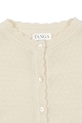Chłopiec Fanga Fontana kardigan niemowlęcy VENTI POINTELLE CARDIGAN GOTS FA100057 beżowy