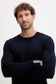 Vlnený sveter Mos Mosh ADAM tmavomodrá 503341