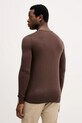 Odzież Mos Mosh sweter z wełną ADAM 503341 brązowy