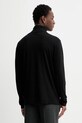 Odzież Marc O'Polo longsleeve z dodatkiem wełny 530203252088 czarny