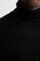 Marc O'Polo camicetta a maniche lunghe con lana 530203252088 nero