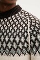 Marc O'Polo sweter z dodatkiem wełny 530509860194 beżowy