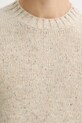 Marc O'Polo sweter z dodatkiem wełny 5000007626 beżowy