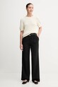 Mos Mosh sweter bawełniany Arin 170680 beżowy ZW25