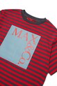 Момиче Детска памучна тениска MAX&Co. MAXT24F T-SHIRT MX0192 червен