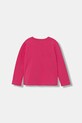 Twinset longsleeve dziecięcy 252GB2260 różowy ZW25