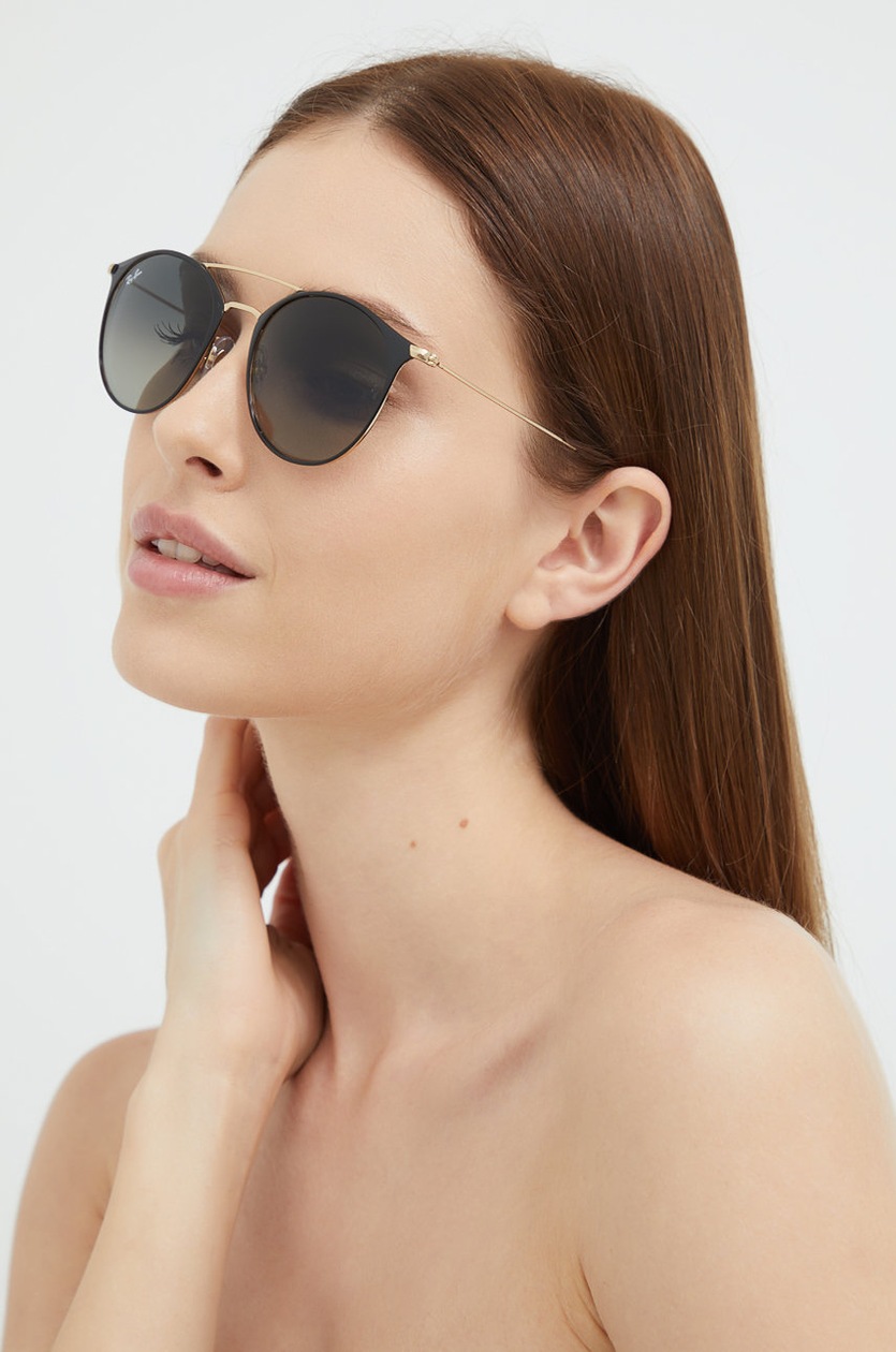 サングラス SUNNEI Woman Sunglasses Black MACCXEYW005D 001 Sunnei sunglasses women's black color MACCXEYW005 at PRM US