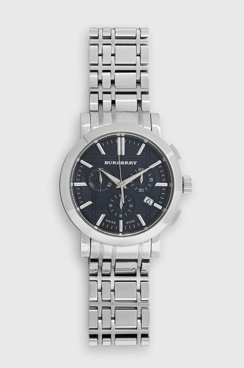 Stainless Steel Burberry Bu1366 稼働品 定価約8万円！BURBERRY