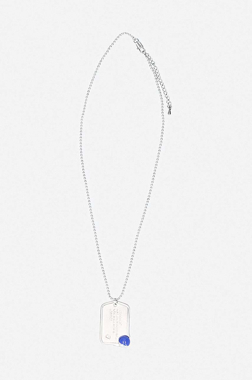 Carhartt WIP silver necklace Bottle Cap Pendant I033325.95XX Carhartt WIP silver necklace Bottle Cap Pendant I033325.95XX