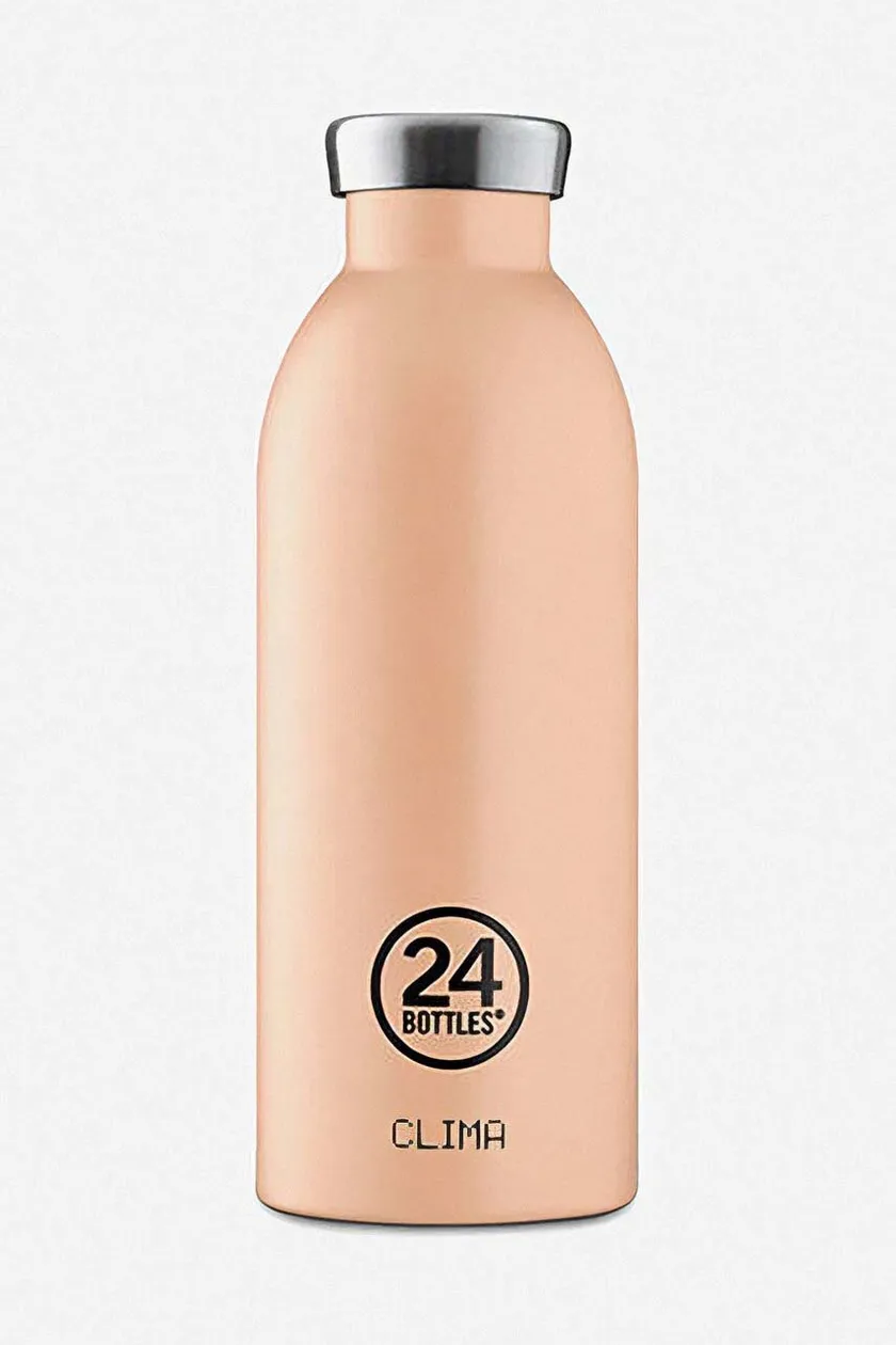 pomarańczowy 24bottles butelka termiczna Clima Bottle 500ml Desert Sand Unisex