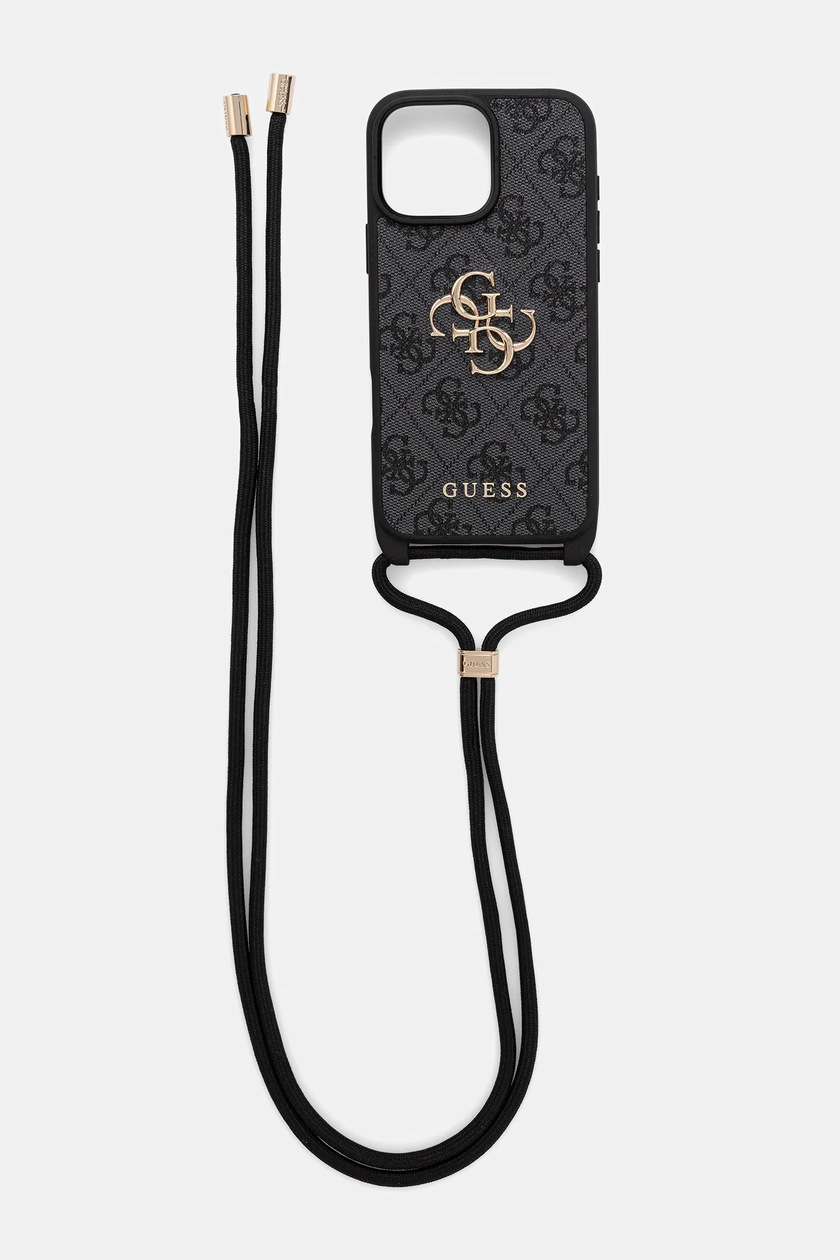 Custodia GUESS Per Samsung Galaxy S21+ (G996): Cover Rigida Modello GUHCS21MPCUMABK, Colore Nero, Design Elegante E Lavorazione Di Qualità