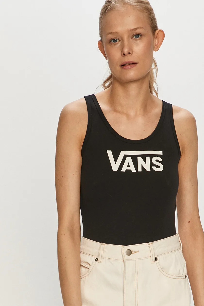 White vans best sale crop top