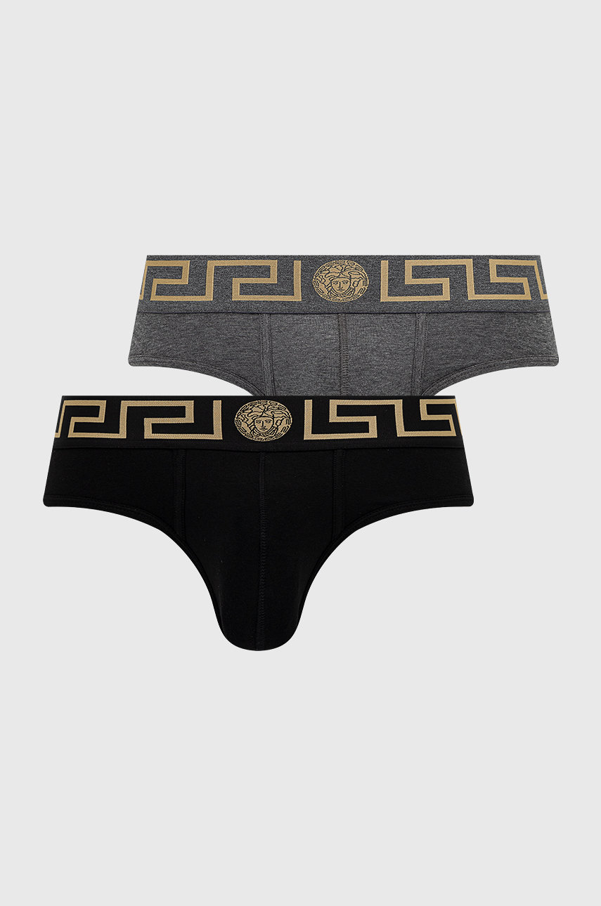 Versace briefs men's black color