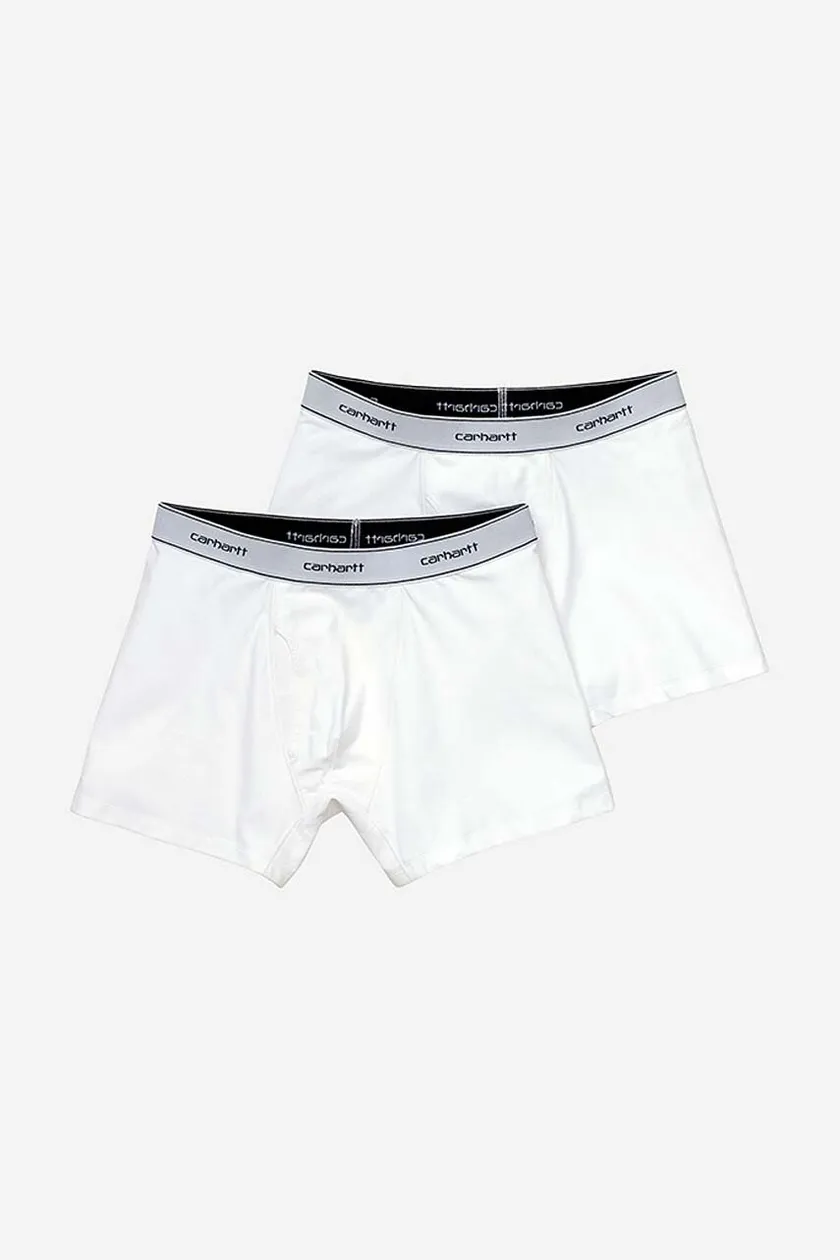 Carhartt WIP boxer shorts Cotton Trunks men's white color
