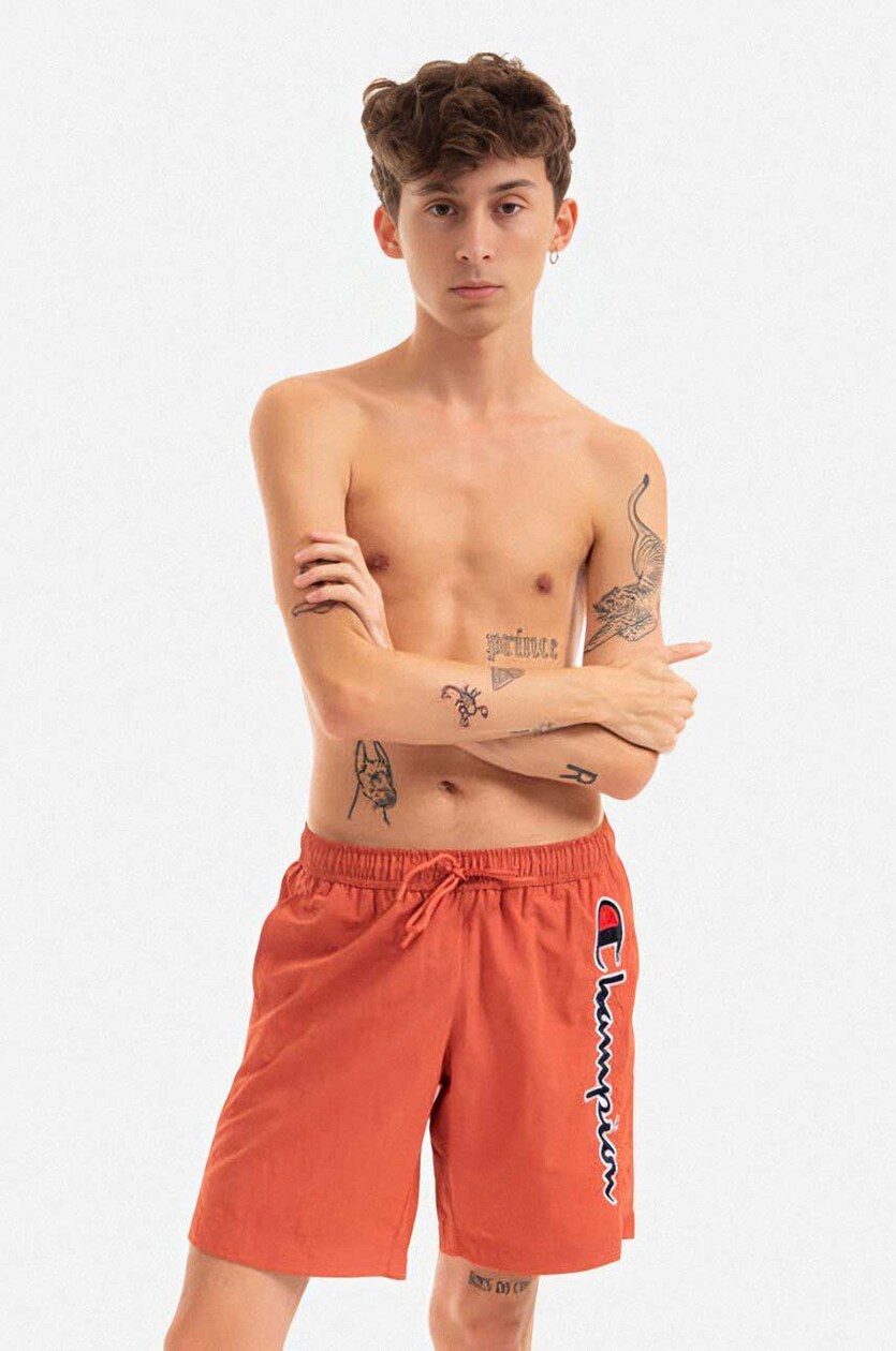 Champion swim shorts orange color buy on PRM