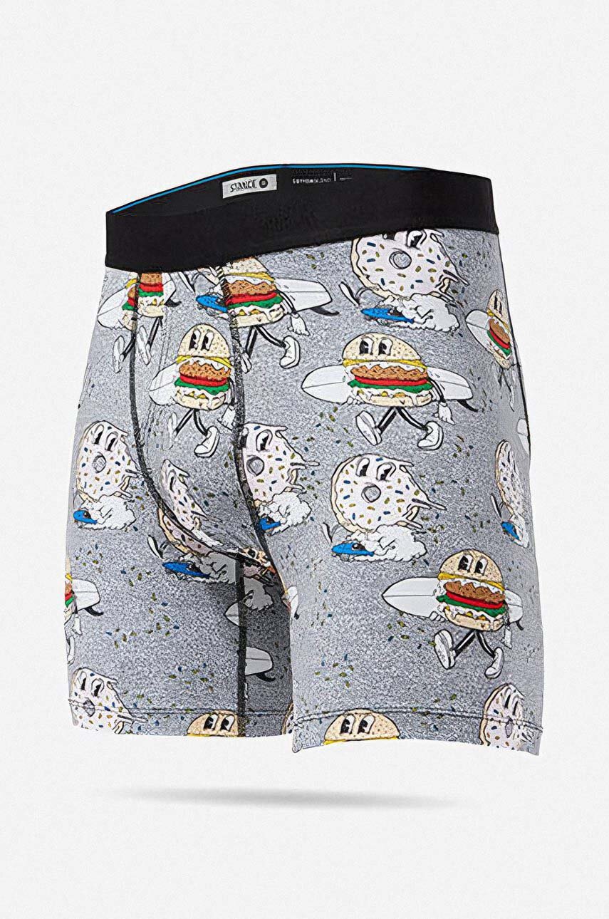 Stance boxer shorts men's gray color