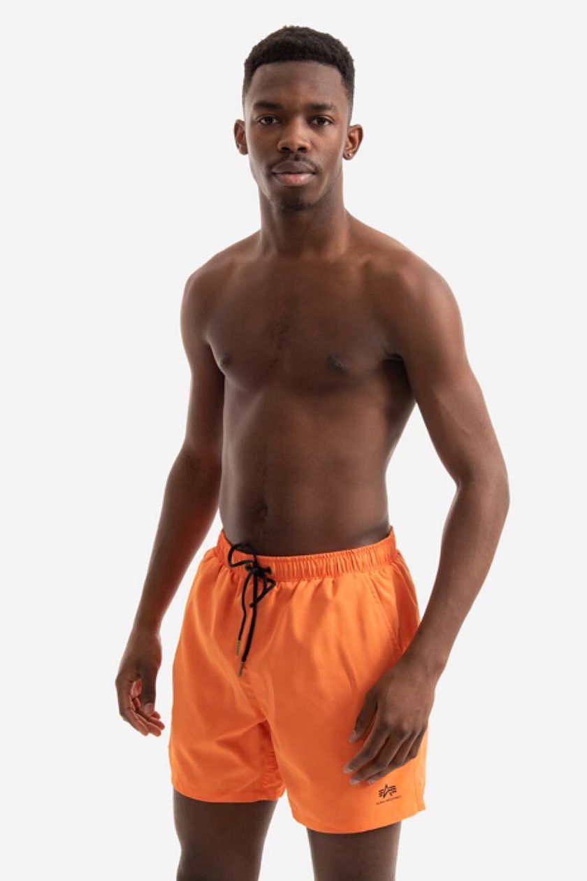 Alpha Industries swim orange PRM color buy shorts | on