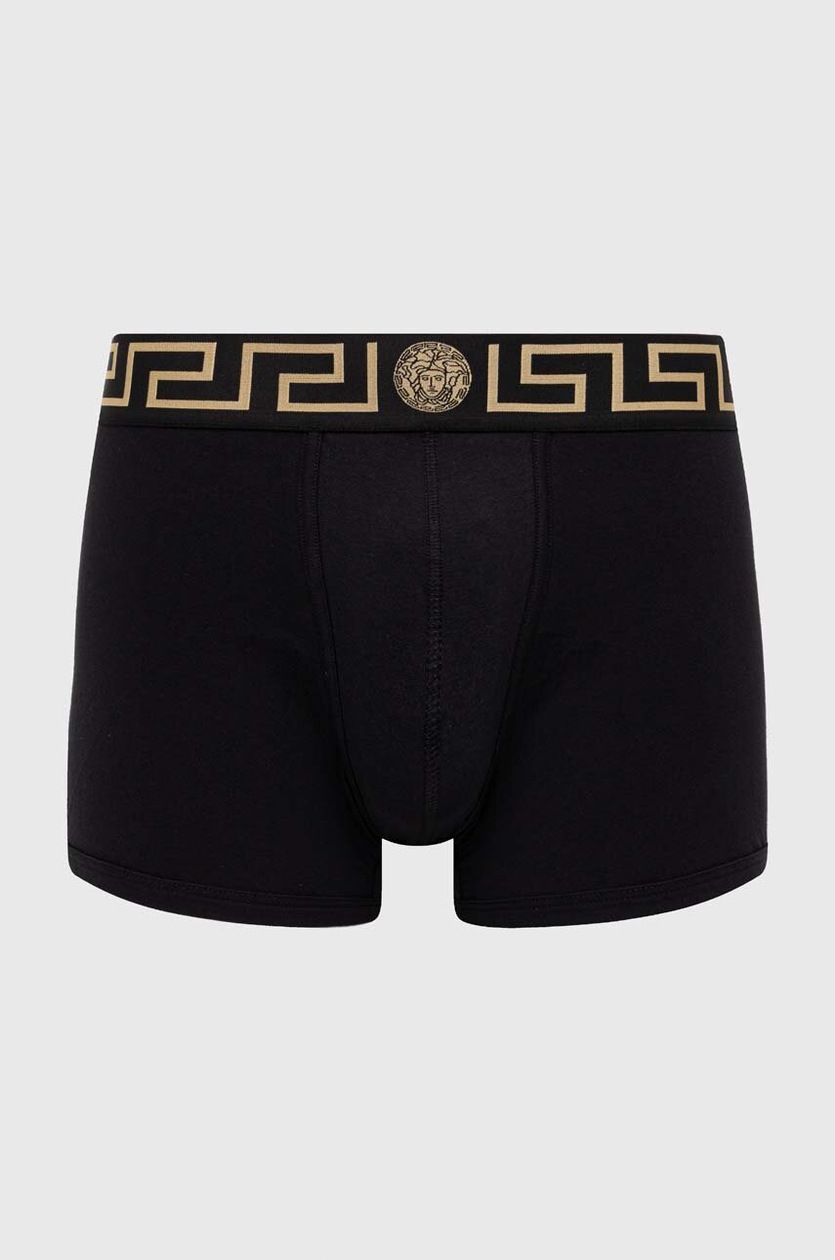 パンツ・ボトムスその他 VERSACE Two-tone stretch cotton boxer set Versace boxer shorts PRM EU