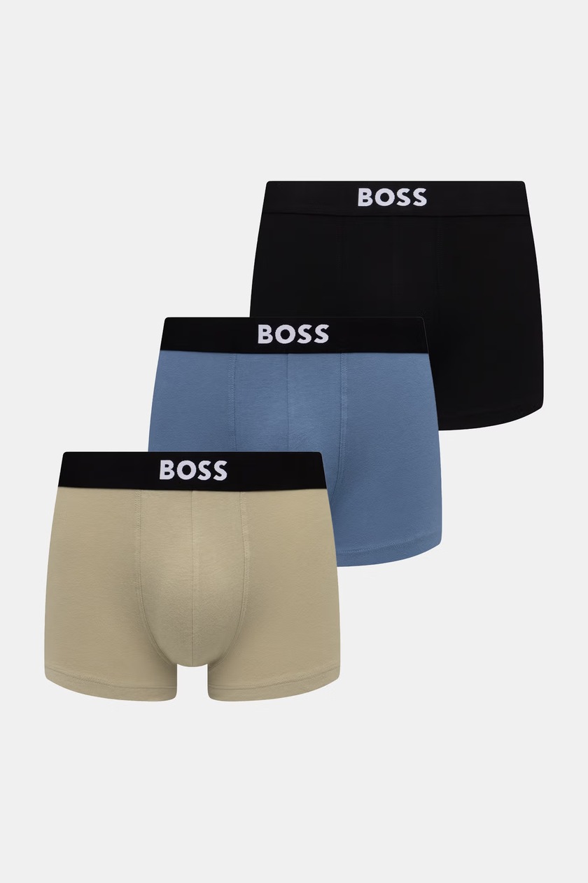 BOSS HipBr 3P One, Breve Uomo, Bianco 100, XS