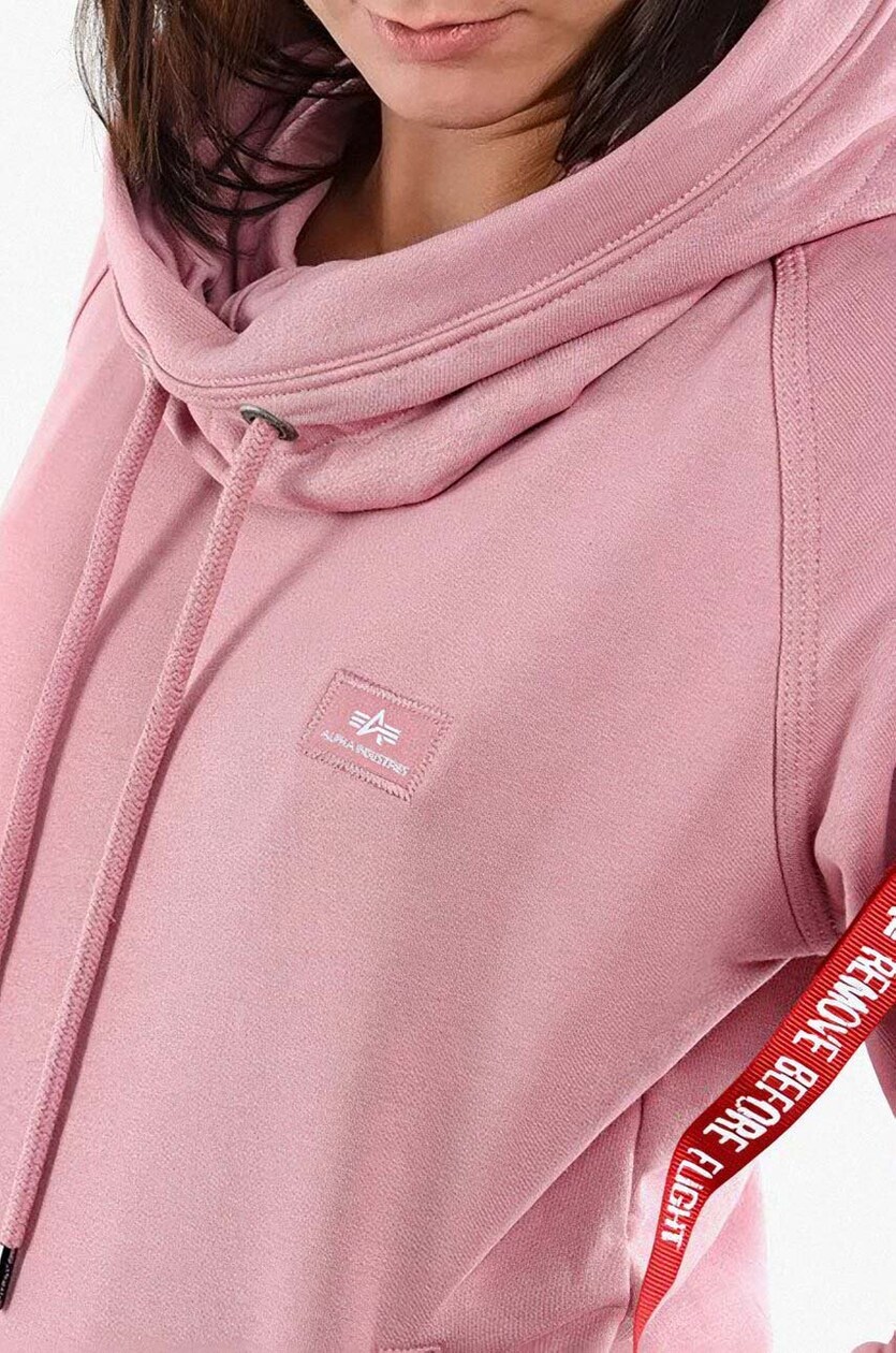 Alpha industries hoodie clearance pink
