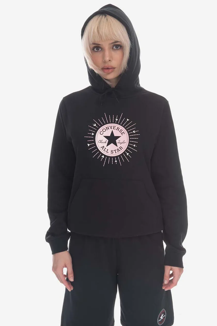 Converse sweatshirt women s black color buy on PRM