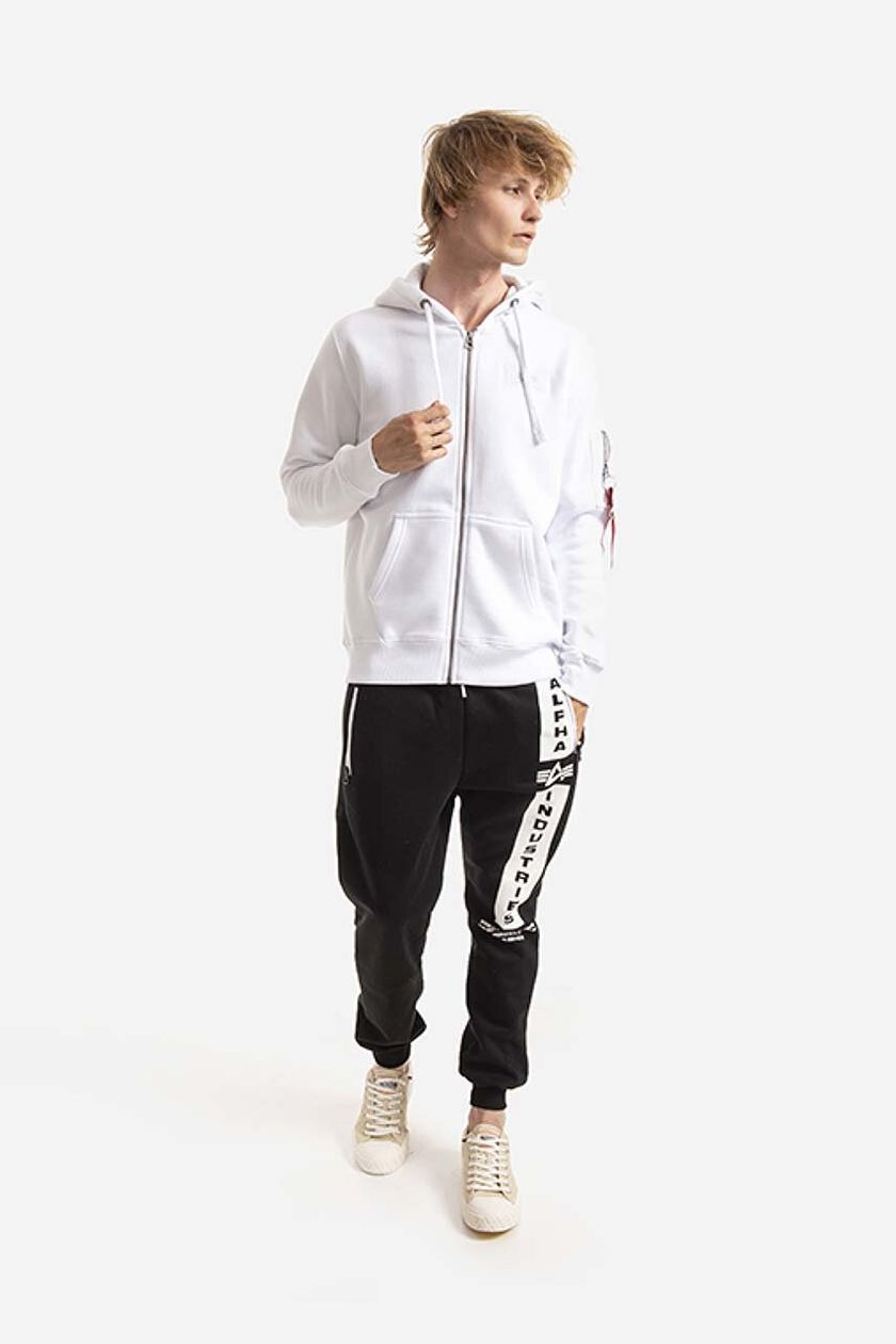 Alpha industries tape on sale hoodie