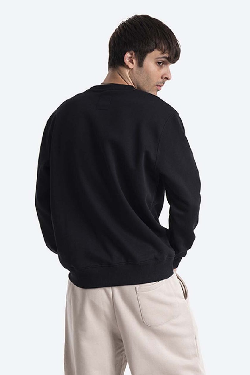 buy 178302RP color Industries Alpha Industries 614 Sweater black men\'s Basic sweatshirt | Alpha on PRM