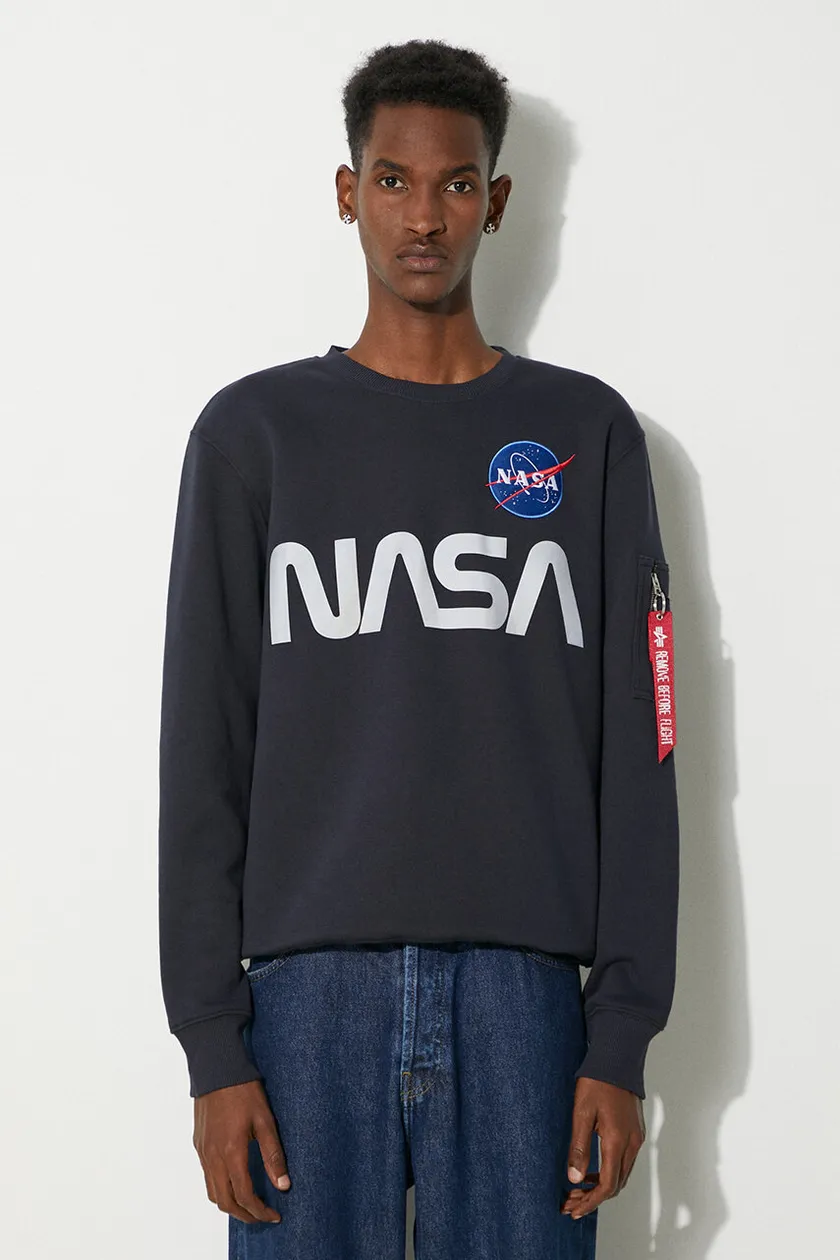 Alpha industries nasa crewneck hotsell