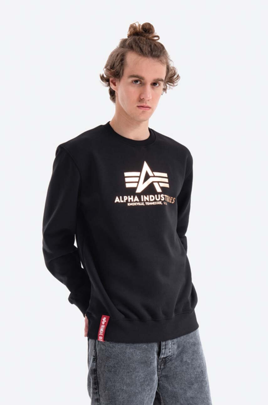 black Alpha on Industries color buy men\'s sweatshirt | PRM