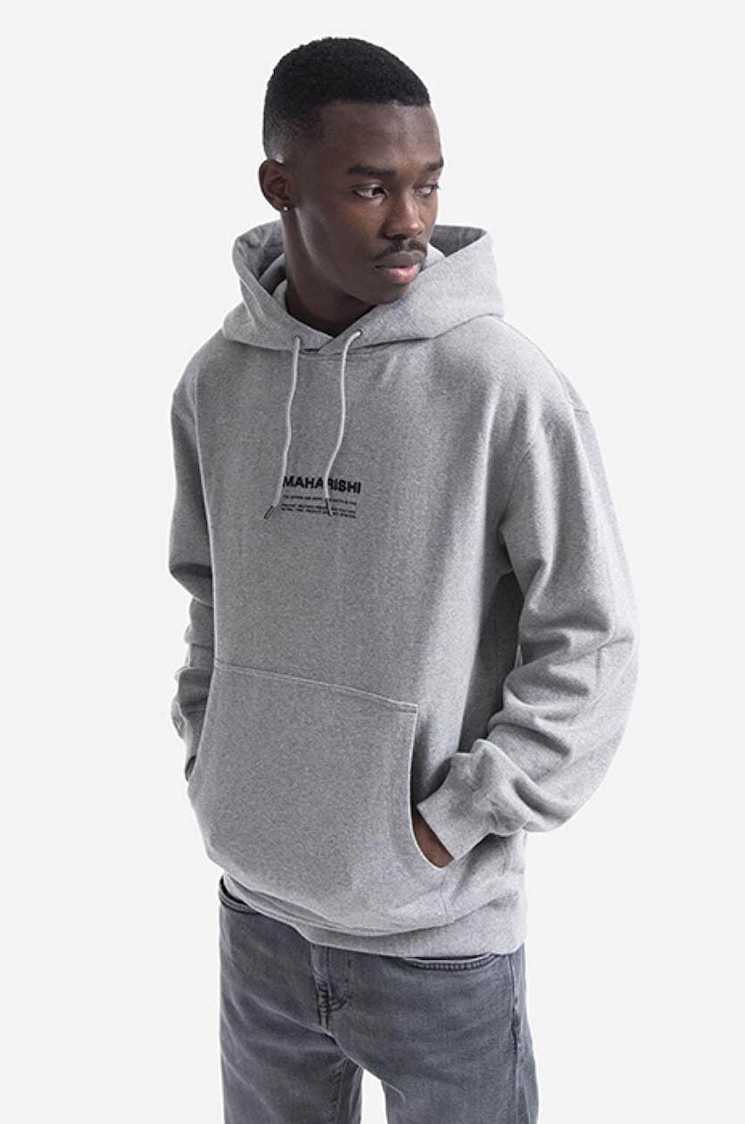 Maharishi Rise Above Embroidered fluidly Hoodie