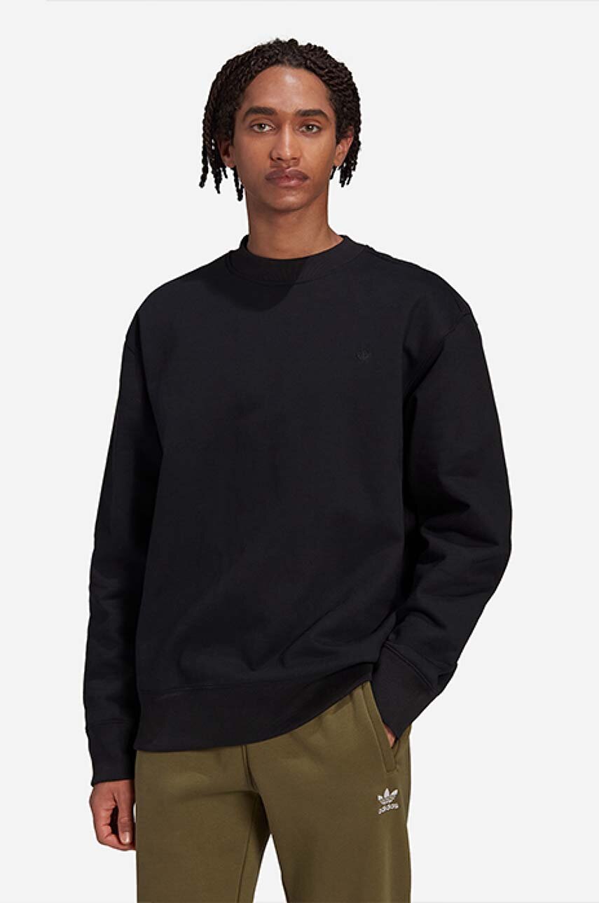 adidas Originals sweatshirt men's black color | buy on PRM