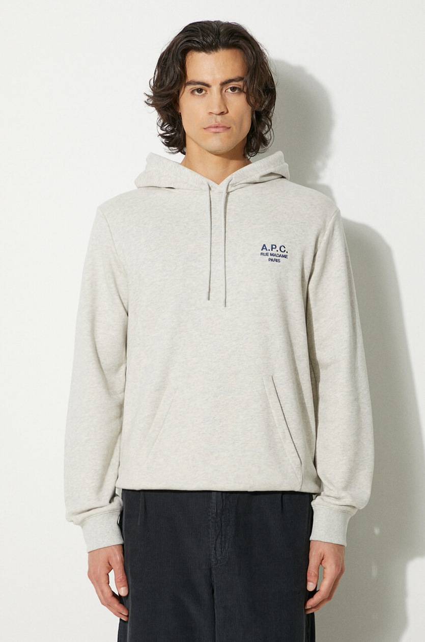 A.P.C｜HOOD/ZIP-UP (HOODIE BOXY PETIT VPC (COHBR H27917 Boxy Petit VPC hoodie | Napped organic fleece | A.P.C. Ready