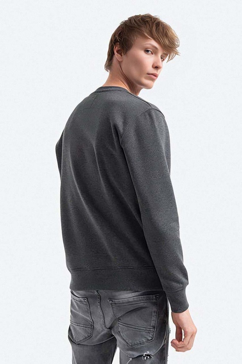 Alpha Industries sweatshirt Basic Sweater 178302 597 men\'s gray color | buy  on PRM | Sweatshirts