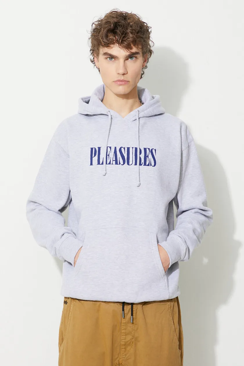 Pleasures core shop logo hoodie