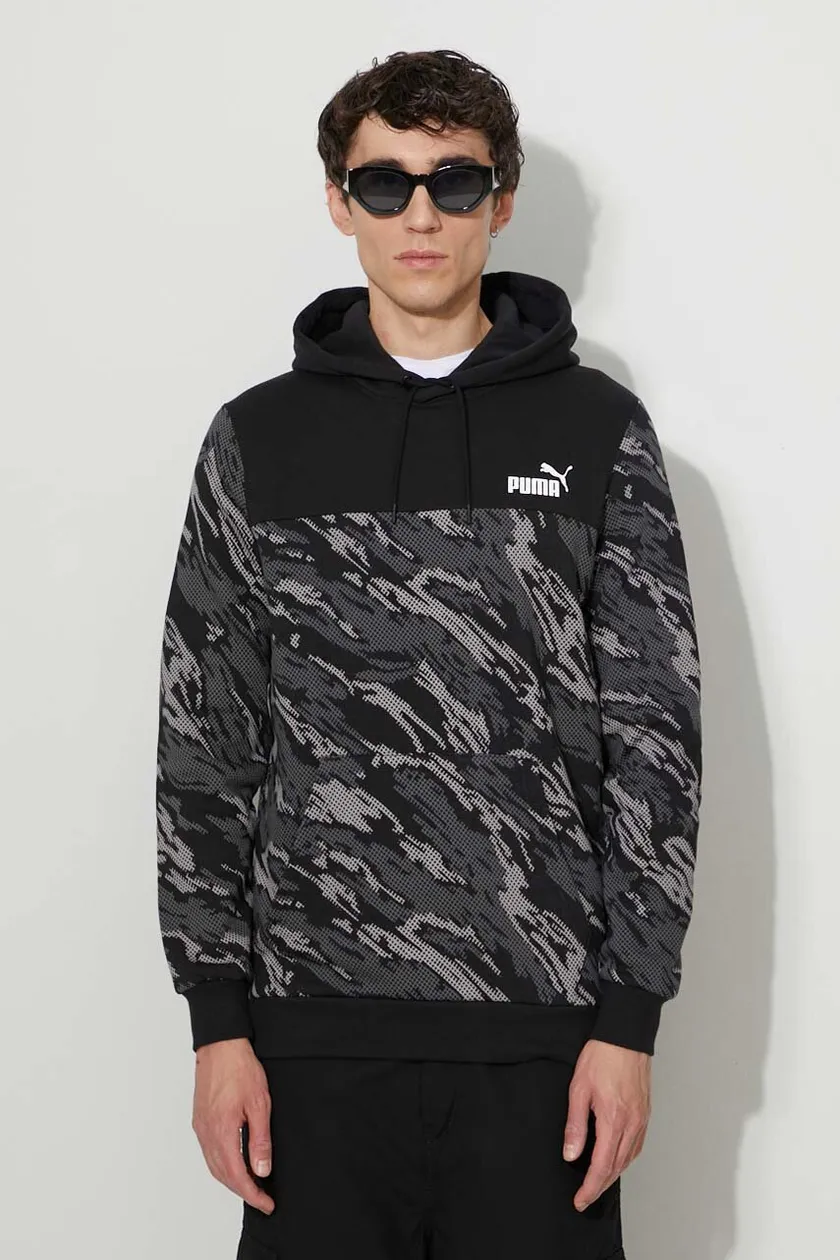 Puma hot sale camo sweatshirt