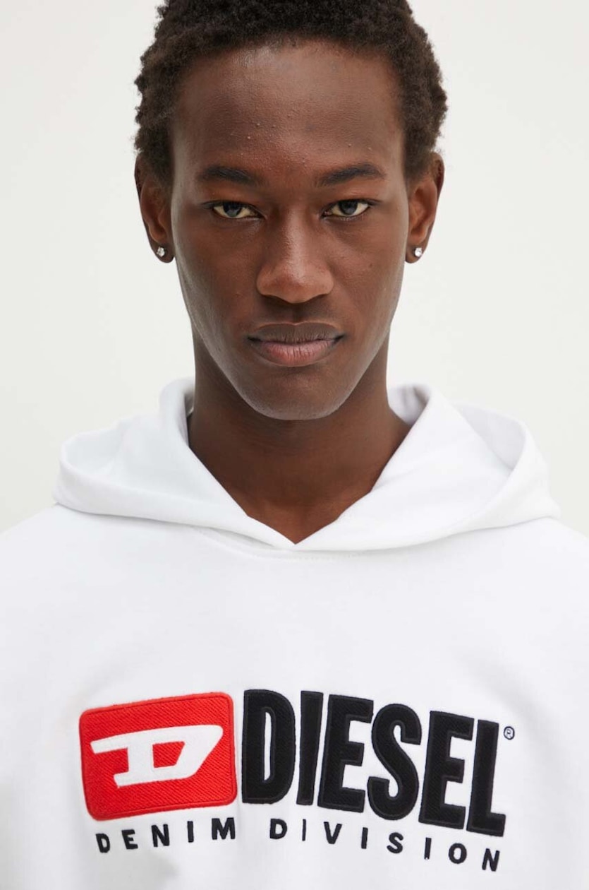 Diesel felpa in cotone S-BOXT-HOOD-DIV