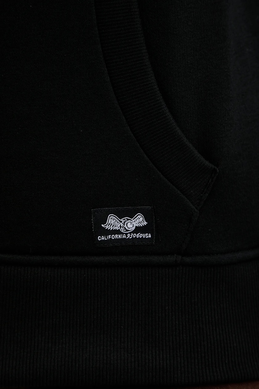 Von Dutch Felpa da Uomo in Cotone, Felpa con Cappuccio