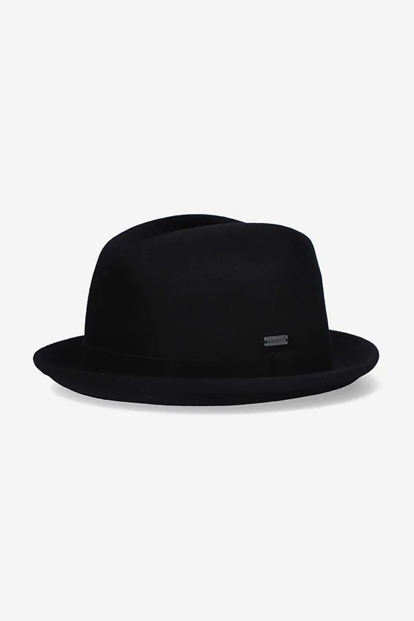 Kangol wool hat Polished Player black color buy on PRM