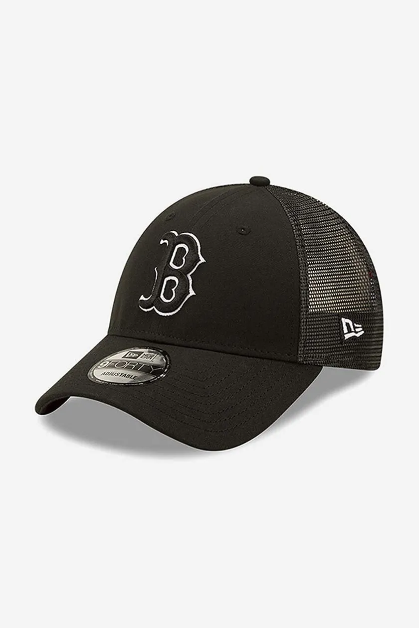 New Era baseball cap 940 Trucker Red Sox black color buy on PRM