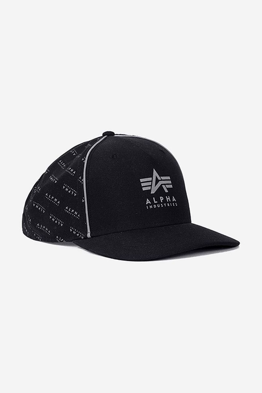 Alpha Industries baseball cap Reflective Cap black color | buy on PRM